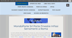 Desktop Screenshot of mondoporte.org